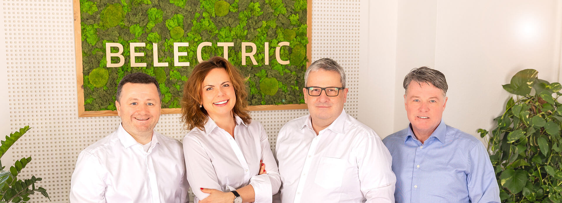 The four members of the Management Board of BELECTRIC